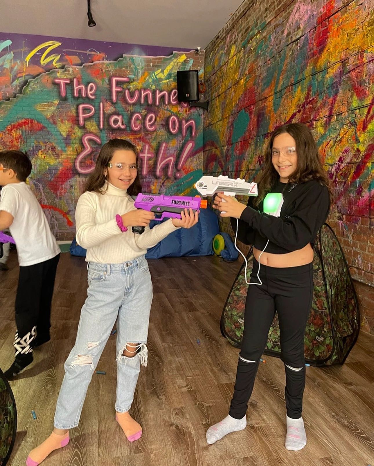 NERF Guns/Laser Guns