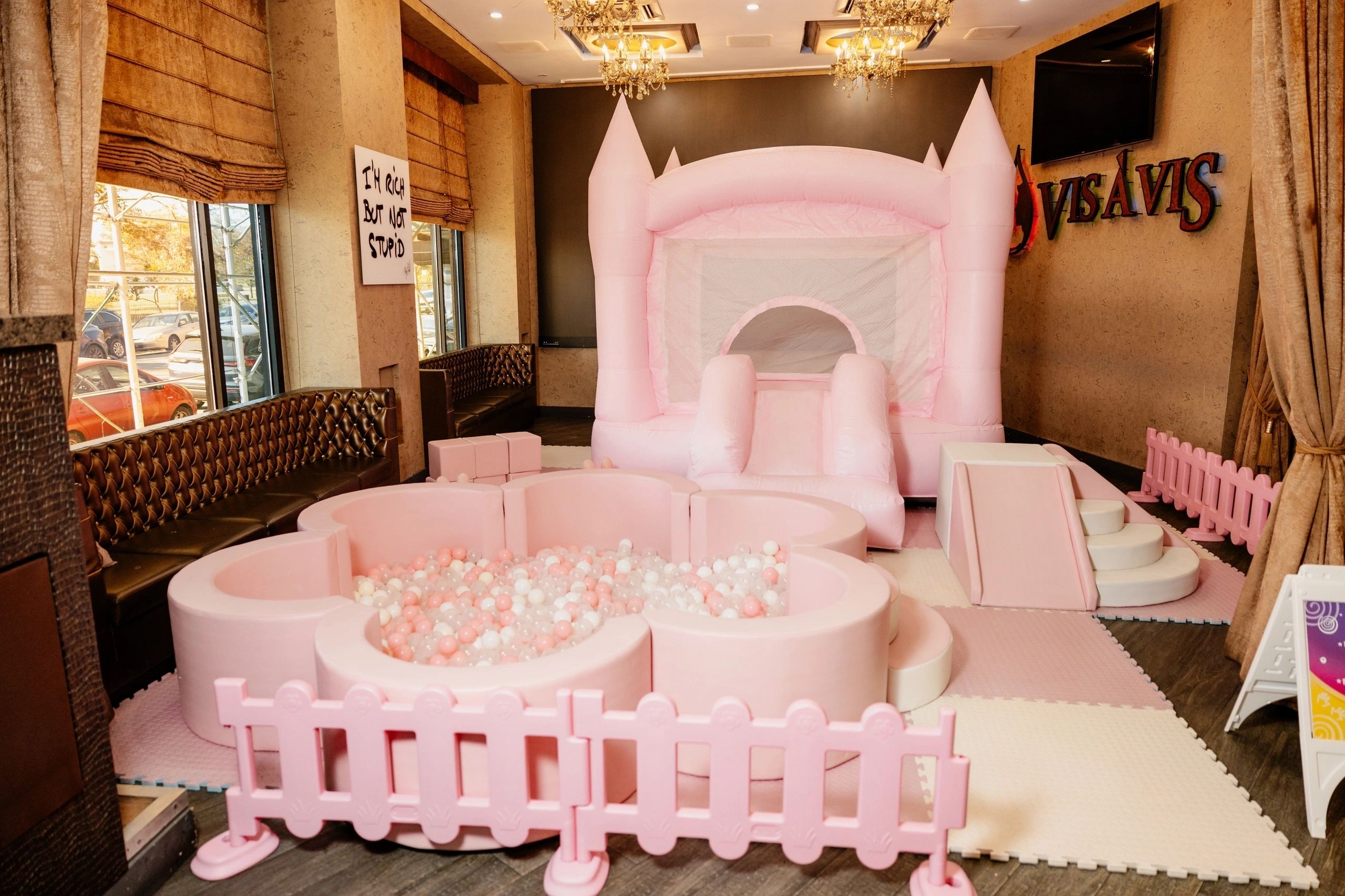 Pink Bouncy House