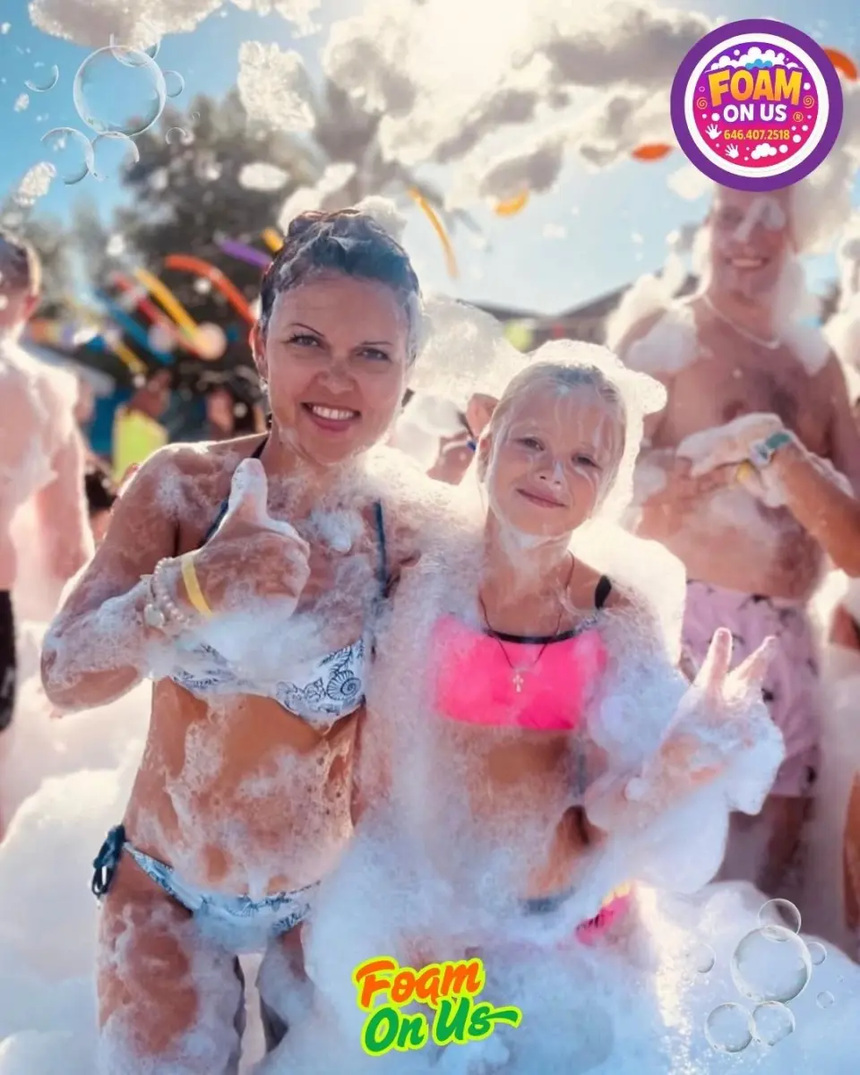FOAM ON US “The Messiest Fun”